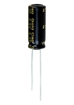 EECHZ0E335, ионистор 3.3Fx2.5V -25+70Cсерия HZ радиальн.выв(Panasonic)