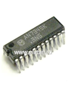 AN7345K, Двухканальный усилитель записи/ воспроизведения для двухкассетных магнитол