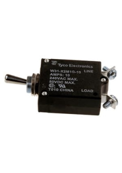 3-1393247-2, W31-X2M1G-10, тепловой выключатель 10А