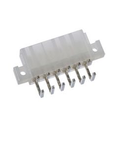 MF-12MRB   вилка на плату под винт, угл., 12 конт.,(2x06) шаг 4,2 мм,, Вилка на плату под винт углов