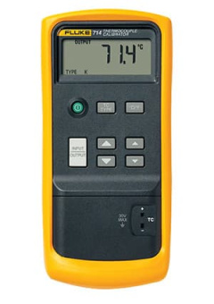 FLUKE 714, калибратор измерителей температуры