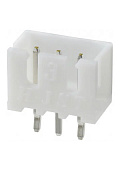B3B-XH-A (LF)(SN), вилка на плату прямая закр. 3 конт. шаг 2.5мм